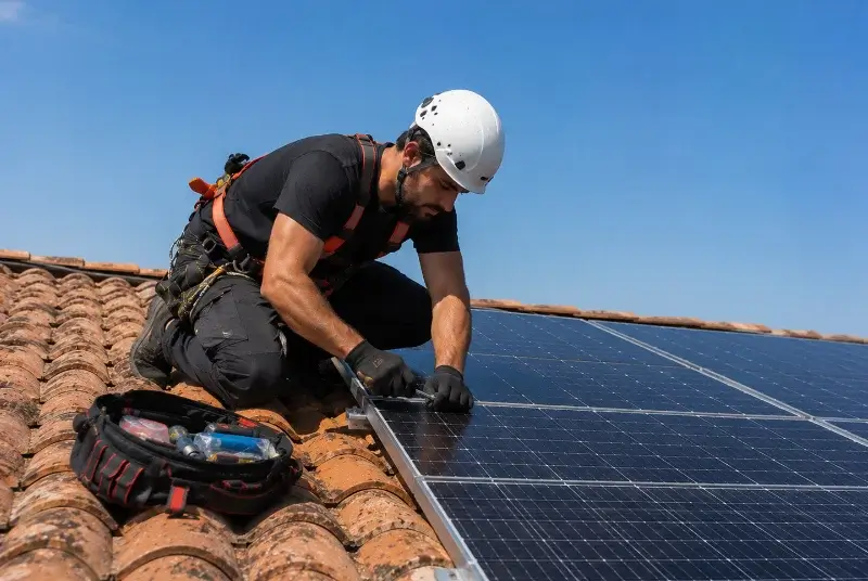 Maintenance et monitoring de panneaux solaires à Portiragnes