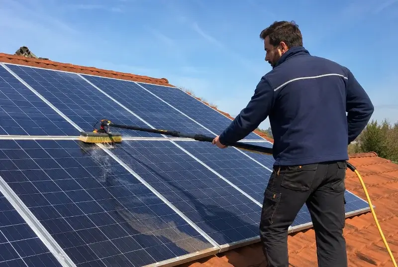 Nettoyage et entretien de panneaux solaires à Portiragnes